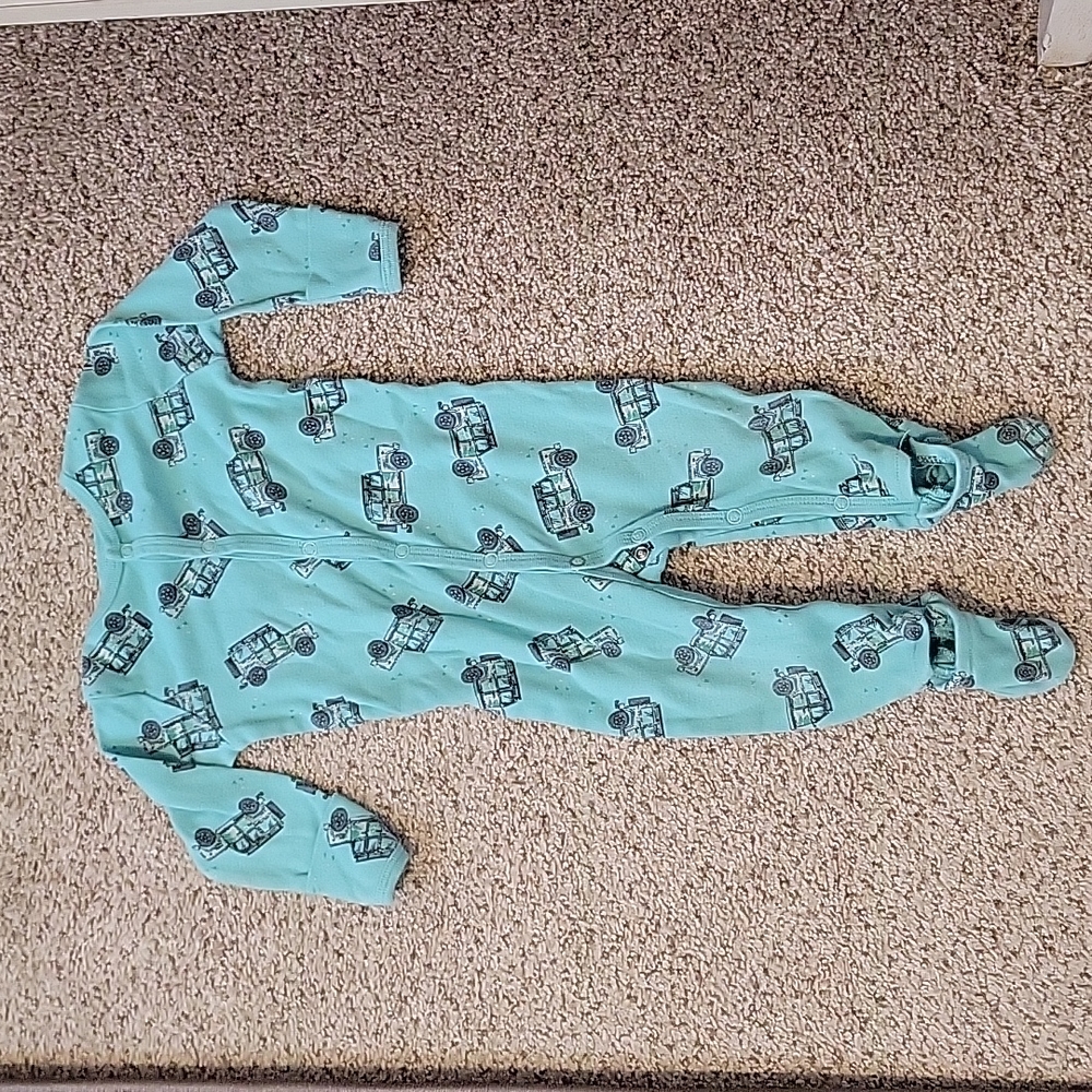Rosie pope, Jeep Jammies, Blue, 6-9m